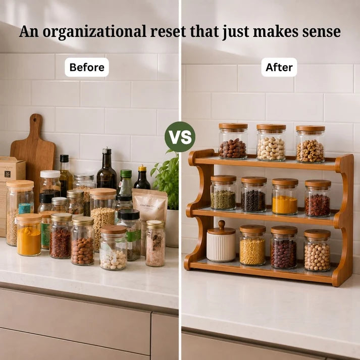 Corner Kitchen Rack