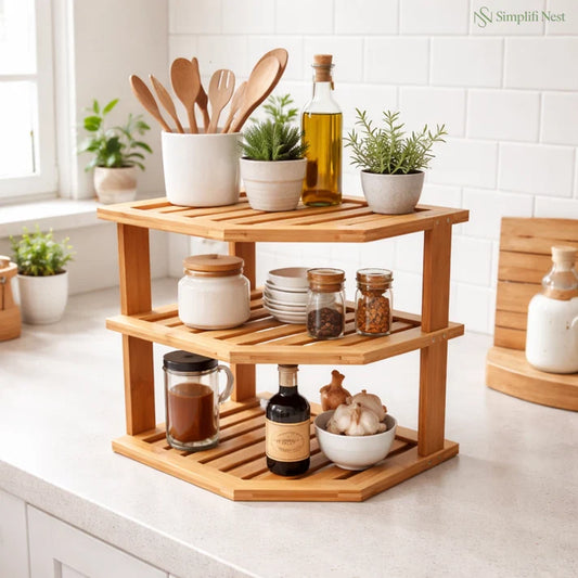 Bamboo Kitchen Rack