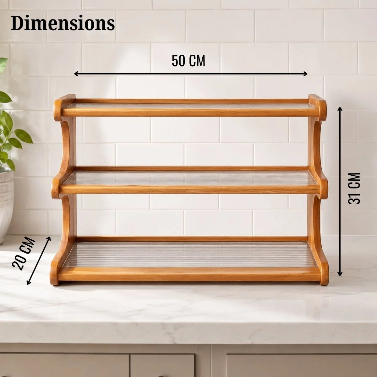 Corner Kitchen Rack