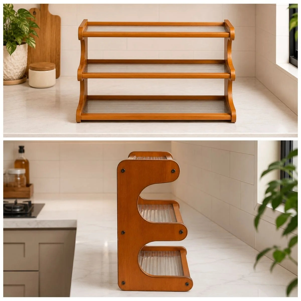 Corner Kitchen Rack