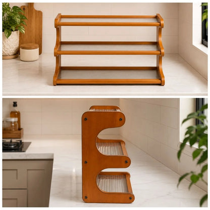 Corner Kitchen Rack