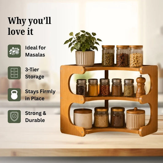 Corner Kitchen Rack