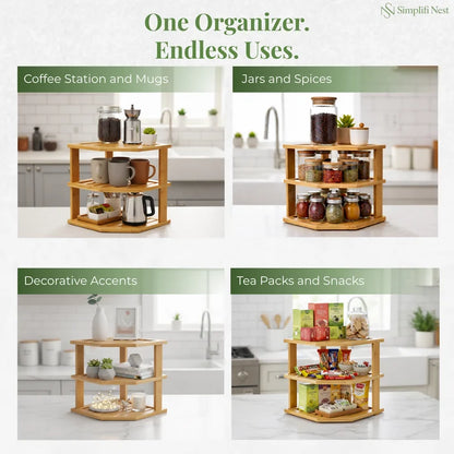 Bamboo Kitchen Rack