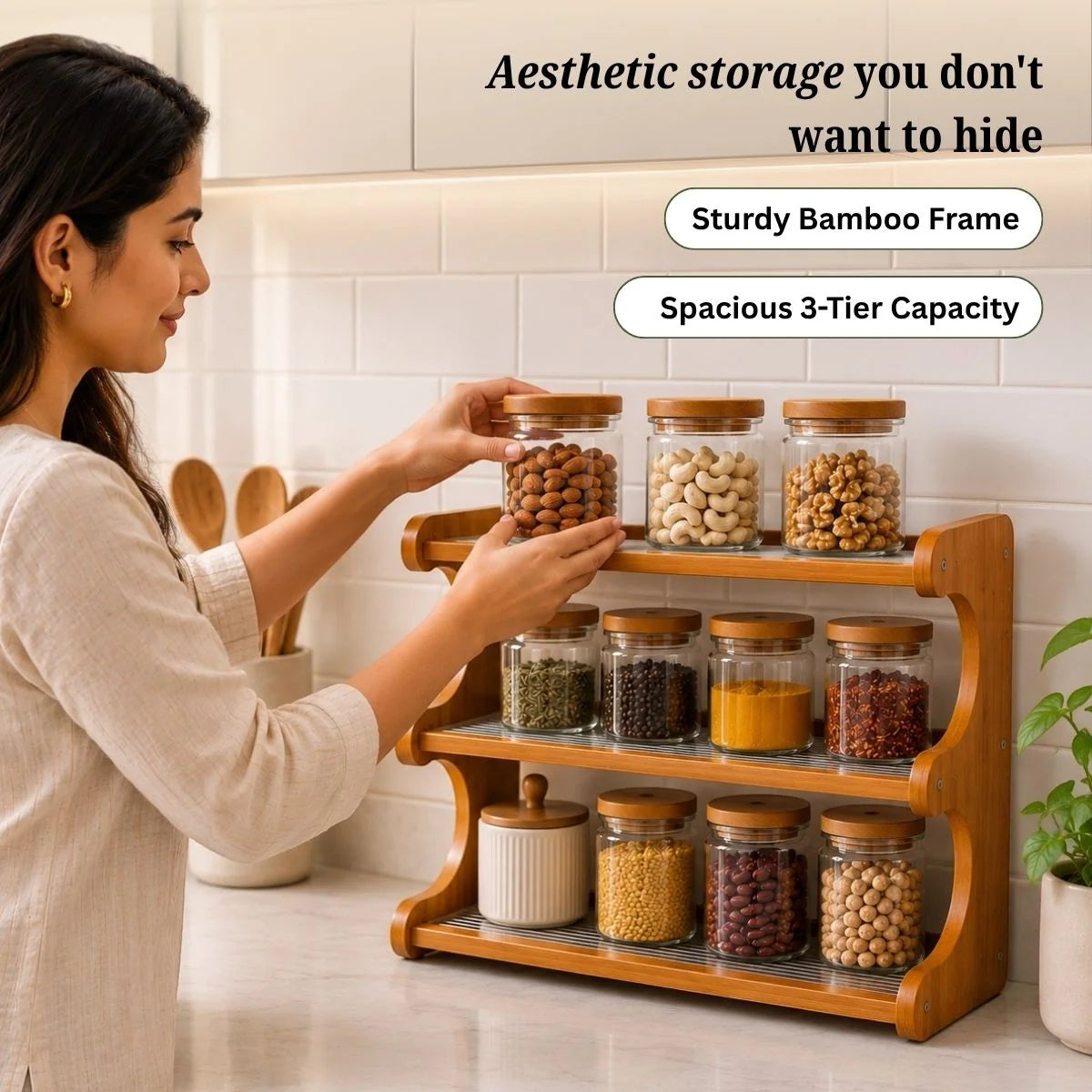 Corner Kitchen Rack