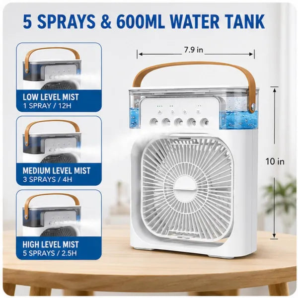 Portable Mini Air Cooler Fan