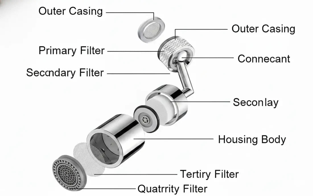 Multi-Angle Flow Tap| Kitchen Tap multi angle filter